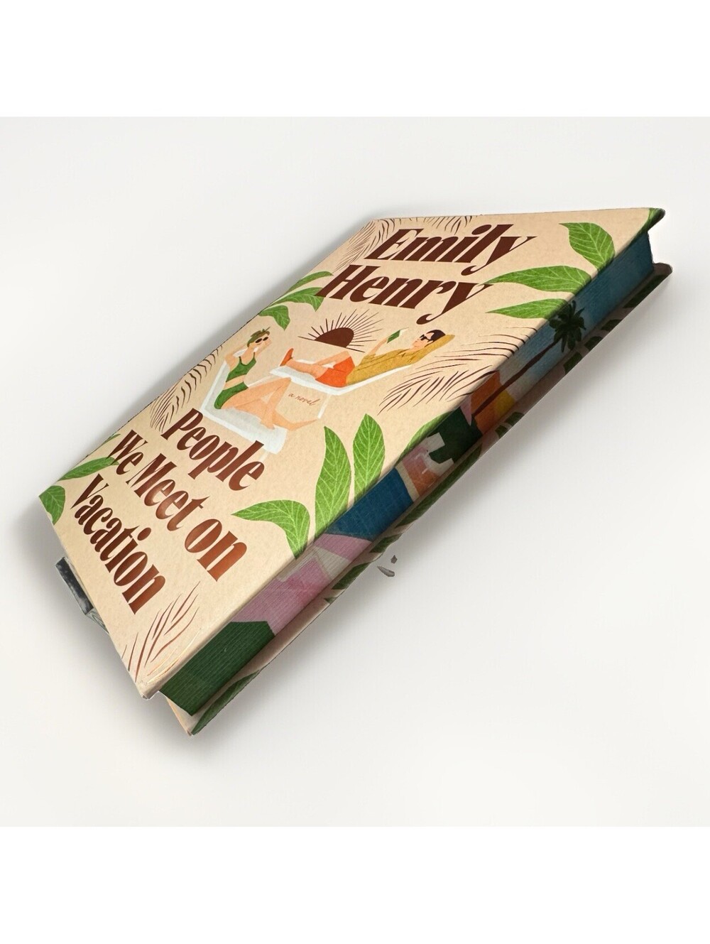 People We Meet on Vacation by Emily Henry Deluxe Ed 2025 HC 1st Ed Dust Jacket